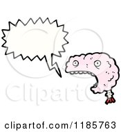 Poster, Art Print Of Speaking Brain