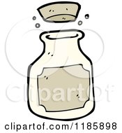 Bottle With A Cork Lid