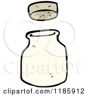Poster, Art Print Of Bottle With A Cork Lid