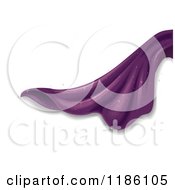 Poster, Art Print Of Sparkling Purple Fabric