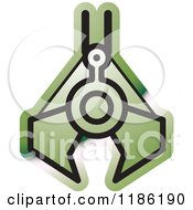 Poster, Art Print Of Green Mining Clamp Icon
