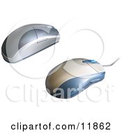 Corded And Wireless Computer Mouse