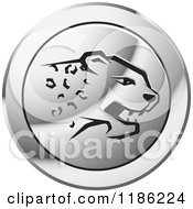 Poster, Art Print Of Silver Cheetah Icon