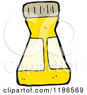 Cartoon Of A Salt Or Pepper Shaker Royalty Free Vector Illustration