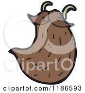 Cartoon Of A Fake Mustache And Beard Royalty Free Vector Illustration