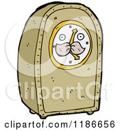 Poster, Art Print Of Grandfather Clock With A Face