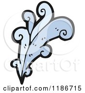 Cartoon Of A Water Design Royalty Free Vector Illustration by lineartestpilot