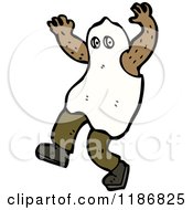 Poster, Art Print Of Child Dressed In A Ghost Costume