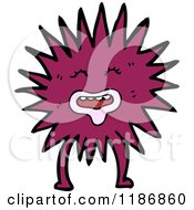 Poster, Art Print Of Spikey Monster