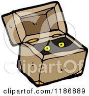 Poster, Art Print Of Box With Eyes