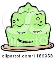 Poster, Art Print Of Cake With A Face