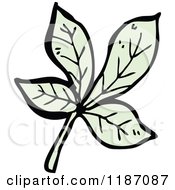 Clip Art Of Leaves Royalty Free Vector Illustration