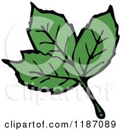 Clip Art Of Leaves Royalty Free Vector Illustration