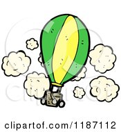 Poster, Art Print Of Flying Hot Air Balloon