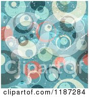 Poster, Art Print Of Grungy Retro Circle Background