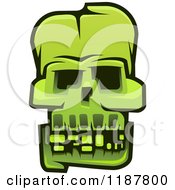 Green Monster Skull