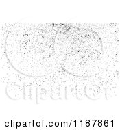 Clipart Of A Black Spray Paint Splatter 3 Royalty Free Vector Illustration