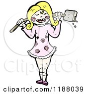 Poster, Art Print Of Girl Weight Lifting