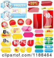Poster, Art Print Of Reflective Retail Sales Tags 2