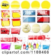Poster, Art Print Of Reflective Retail Sales Tags 4