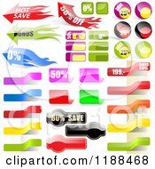 Poster, Art Print Of Reflective Retail Sales Tags 6