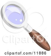 Poster, Art Print Of Magnifying Glass