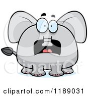 Poster, Art Print Of Scared Elephant Mascot