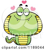 Cartoon Of A Loving Cobra Snake Mascot Royalty Free Vector Clipart by Cory Thoman