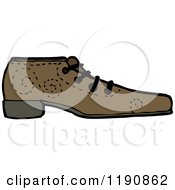 Poster, Art Print Of Mans Leather Shoe