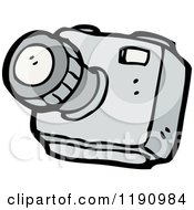 Cartoon Of A Film Camera Royalty Free Vector Illustration by lineartestpilot