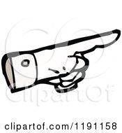 Royalty-Free (RF) Pointing Finger Clipart, Illustrations, Vector