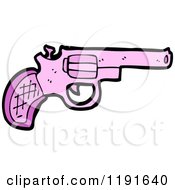 Poster, Art Print Of Pink Handgun
