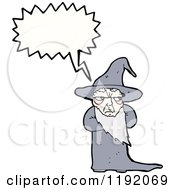 Poster, Art Print Of Wizard Speaking