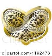 Poster, Art Print Of Gold And Black Tribal Mask