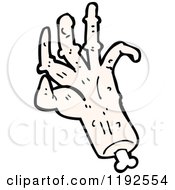 Poster, Art Print Of Bony Severed Hand