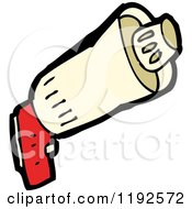 Cartoon Of An Electric Drill Royalty Free Vector Illustration by lineartestpilot