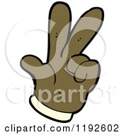 Poster, Art Print Of Hand Doing Sign Language