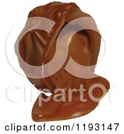 Poster, Art Print Of Chocolate Candy With Gooey Center