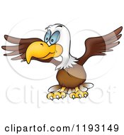 Poster, Art Print Of Bald Eagle Stretching His Wings