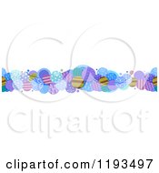 Cartoon Of A Patterned Circle Border Royalty Free Vector Clipart by BNP Design Studio