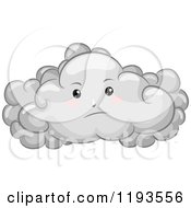Gloomy Cloud Mascot