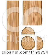 Poster, Art Print Of Wood Boards And Logs