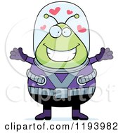 Poster, Art Print Of Loving Chubby Alien Wanting A Hug