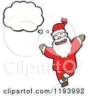 Poster, Art Print Of Dancing Santa