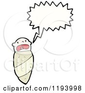 Cartoon Of A Baby Crying Royalty Free Vector Illustration