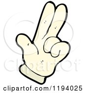 Poster, Art Print Of Hand Doing Sign Language