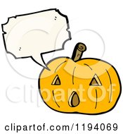 Jack-O-Lantern Speaking