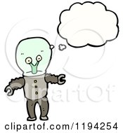 Poster, Art Print Of Space Alien Thinking