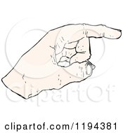 Poster, Art Print Of Hand Pointing