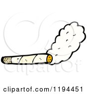 Poster, Art Print Of Smoking Cigarette